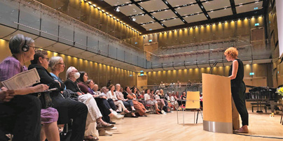 WILPF Austria zur Gründungsfeier im Musikverein